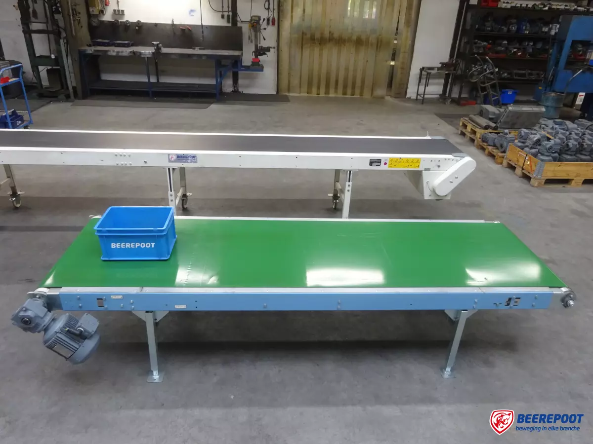 Vlakke transportband